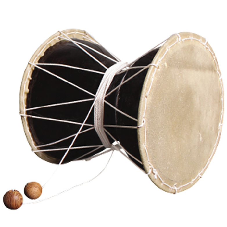 กลองบัณเฑาะว์ Damaru Drum 6inch 