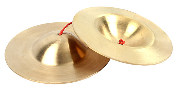 ฉาบทองเหลือง Brass Cymbal 6inch/15cm. 