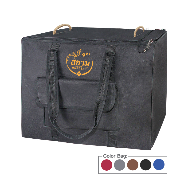 กระเป๋าตะโพนมอญผ้าร่มบุฟองน้ำTapoan Mon Bag Deluxe 32inch 