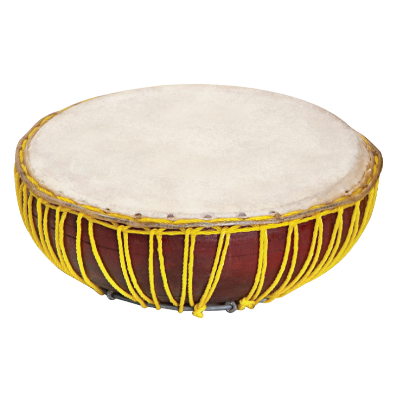 กลองรำมะนาร้อยเชือก Rammana Drum Wood 7inch 